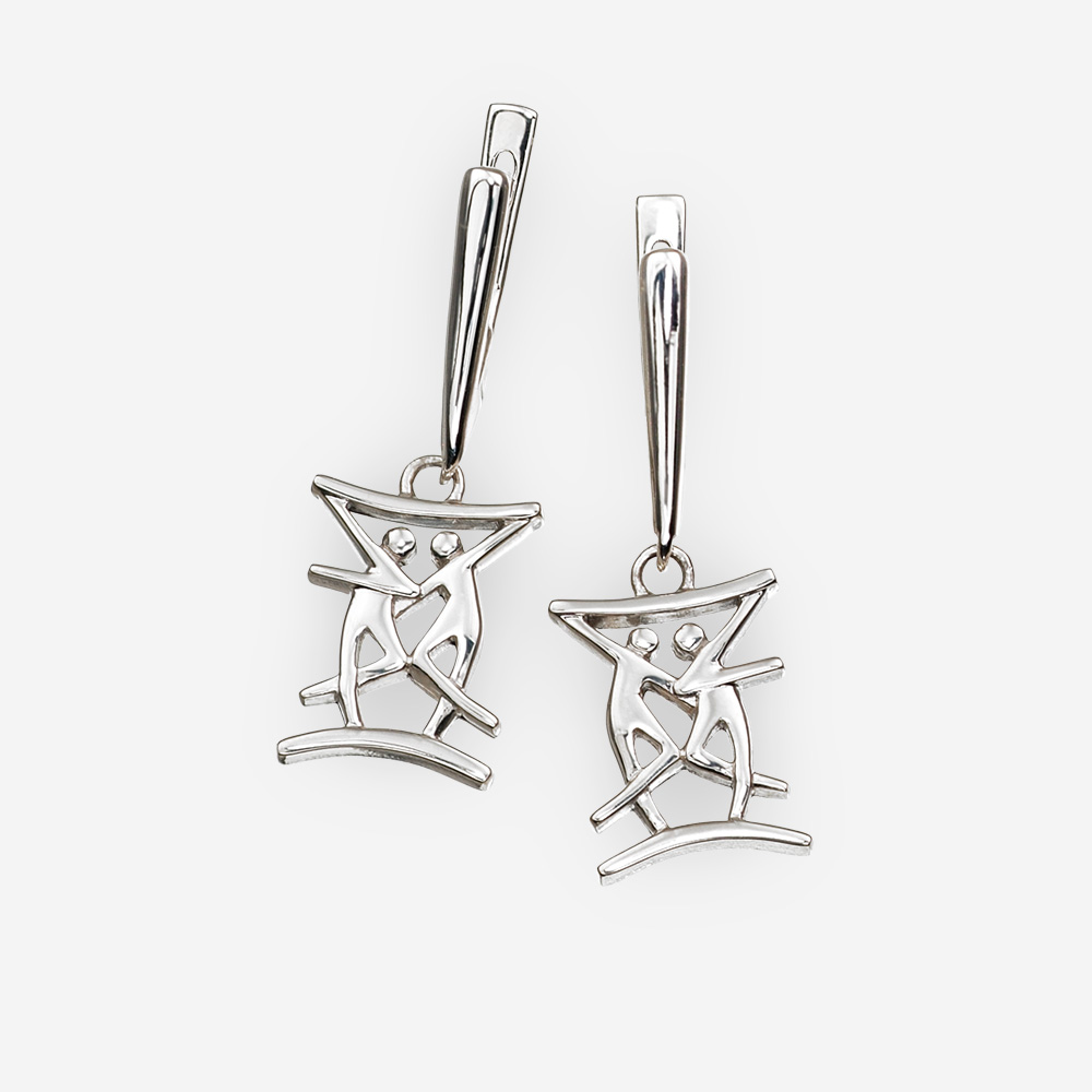 Virtual Jewelry Making Class – Modern Wire Earrings – Silver | Silverthread  Designs
