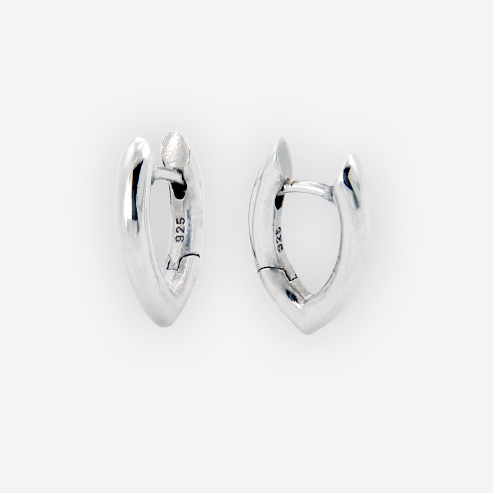 The Cycle Silver Earrings - buy latest Diamond Earrings designs online at  best price — KO Jewellery