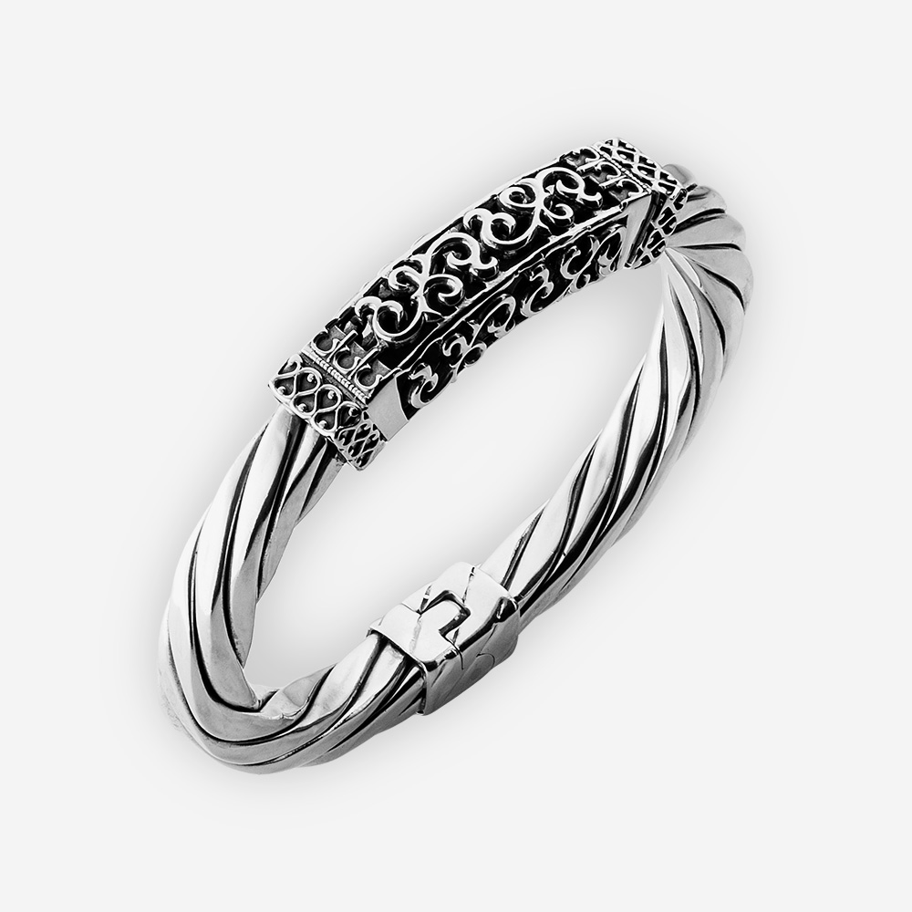 Punk Stainless Steel Adjustable Cable Bracelet Twist Wire Cuff Bangle for  Women Men Hip Hop Bracelets Jewelry Gift - AliExpress