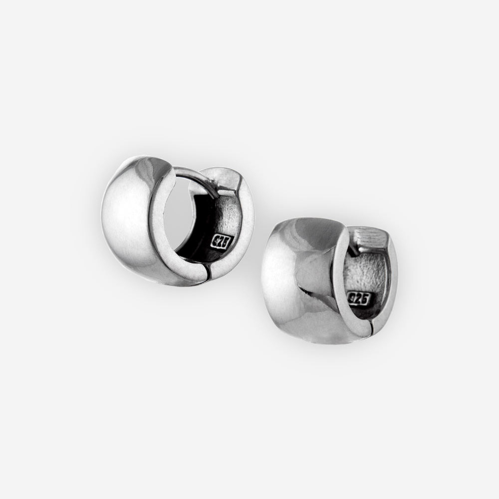 Aggregate more than 78 small silver huggie hoop earrings - 3tdesign.edu.vn